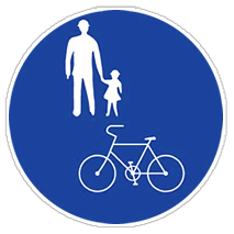 自転車は、車道が原則、歩道は例外 自転車は、車道が原則、歩道は例外